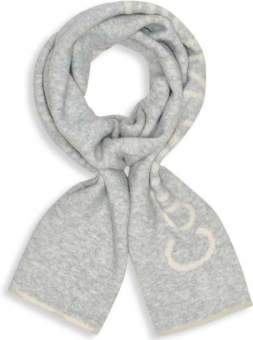Calvin Klein womens Double Faced Knit Scarf With Jacquard Logo in Saudi Arabia