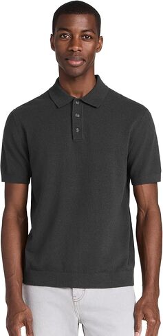 Club Monaco Men's Short Sleeve Boucle Polo in Kuwait