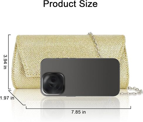 Evening Bag Clutch Purses for Women Sparkling Handbag Wedding Party Cocktail Prom Purse Crossbody Shoulder Envelope Bag in Saudi Arabia