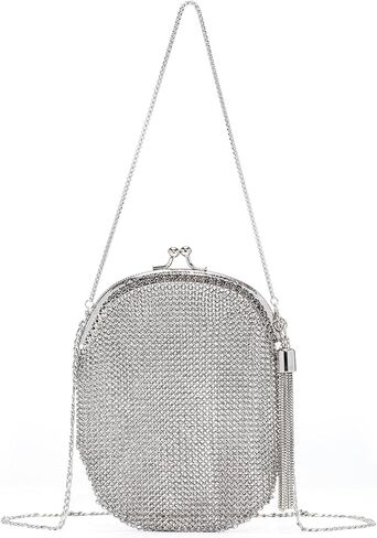 Vintage Chainmail Handbag Evening Bag Clutch Purses Antique Chainmail Purse for Prom Cocktail Party Sparkling Party in Saudi Arabia