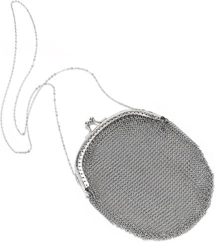 حقيبة يد كلاسيكية من Chainmail حقيبة مسائية وحقائب يد وحقائب يد من Chainmail العتيقة لحفلة موسيقية وحفلات الكوكتيل وحفلات متألقة in Kuwait