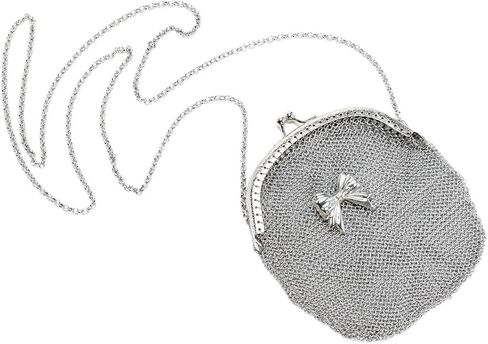 حقيبة يد كلاسيكية من Chainmail حقيبة مسائية وحقائب يد وحقائب يد من Chainmail العتيقة لحفلة موسيقية وحفلات الكوكتيل وحفلات متألقة in Kuwait