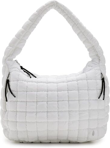 Free People مبطن Carryall، أبيض بصري in Saudi Arabia