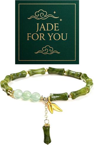 72ore Jade Bracelet for Women Jade Bangle Bamboo Bracelet Green Bracelets Lucky Protection Bracelets Jewelry Gifts in Saudi Arabia