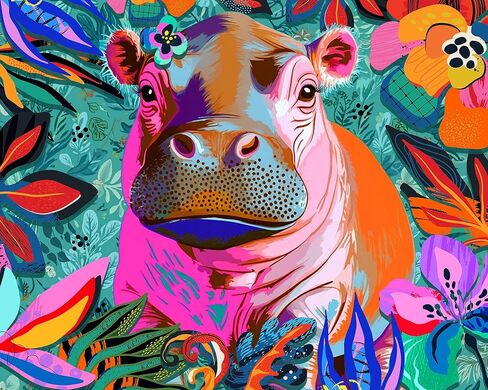 Springbok's Jungle Animal Mashup 500 Piece Puzzle for Adults and Families Features a Colorful Collage of Your Favorite Safari Animals in Kuwait