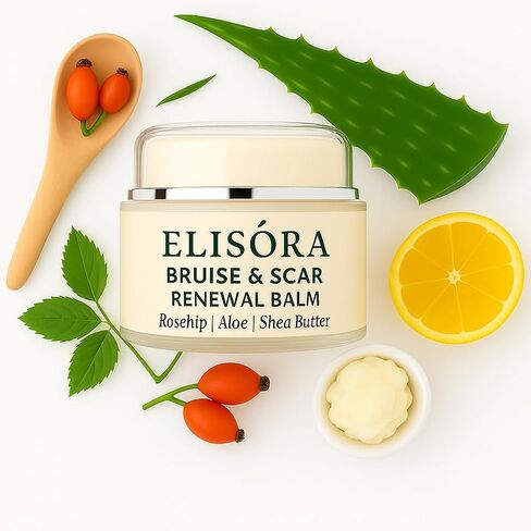 Intensive Bruise & Scar Renewal Balm, Natural Botanical Formula with Rosehip Oil, Shea Butter, Aloe, 1 oz in Saudi Arabia