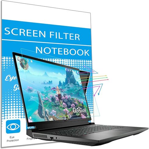 واقي شاشة غير لامع مضاد للوهج لأجهزة الكمبيوتر المحمول Dell G16 7620 للألعاب مقاس 16 بوصة وDell Inspiron 16 Plus 7610 7620 مقاس 16 بوصة، غطاء فيلم مرشح شاشة حماية العين، مضاد لبصمات الأصابع in Kuwait