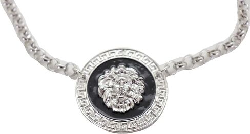 TrendyFashionJewelry Women Western Boot Chain Silver Metal Chain Bracelet Shoe Anklet Heel Lion Coin Charm Medallion in Saudi Arabia