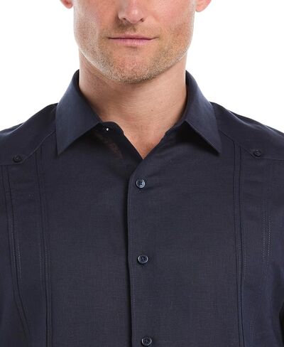 Cubavera Mens Linen Blend Guayabera Short Sleeve Button-Down Shirt (Available in Big & Tall) in Saudi Arabia