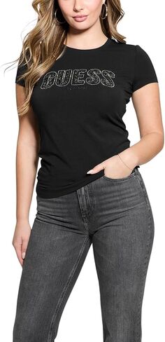 Guess Womens Caroline Tank Top Logo Plate in Saudi Arabia