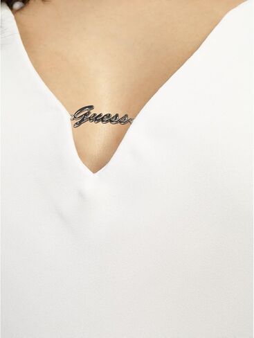 لوحة شعار علوية بدون أكمام للنساء من Guess in Kuwait
