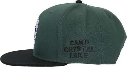 Friday The 13th Jason Mask Traditional Snapback Cap Green in Saudi Arabia