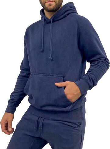 Expert Brand Men's USA-Made Vintage Style Cotton Hoodie Pullover in Saudi Arabia