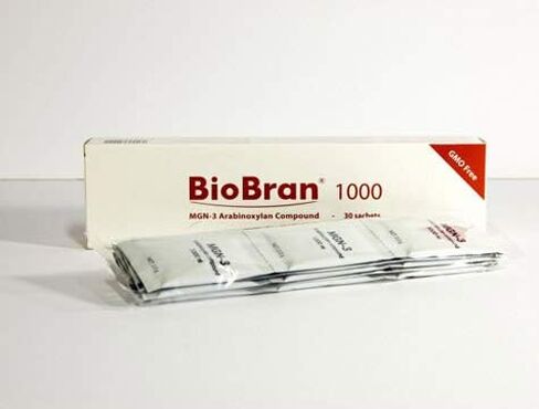 BioBran MGN-3 - معزز فعال للغاية لجهاز المناعة، من تحطيم نخالة الأرز مع الإنزيمات من فطر الشيتاكي (1000 مجم، 30 كيسًا) صنع في اليابان، شحن سريع مجاني عبر DHL إلى جميع أنحاء العالم in Saudi Arabia