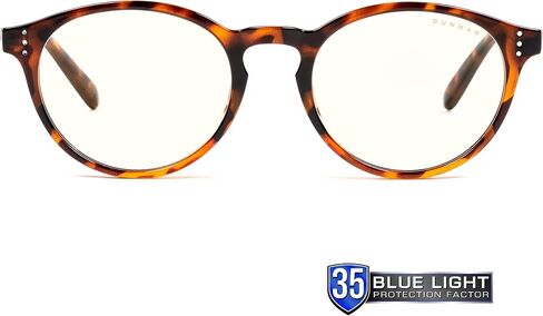 Gunnar - نظارات ألعاب السلحفاة - نظارات حجب الضوء الأزرق - حماية من الضوء الأزرق بنسبة 35%، ضوء الأشعة فوق البنفسجية بنسبة 100%، مضادة للانعكاس لحماية وتقليل إجهاد العين وجفافها in Saudi Arabia