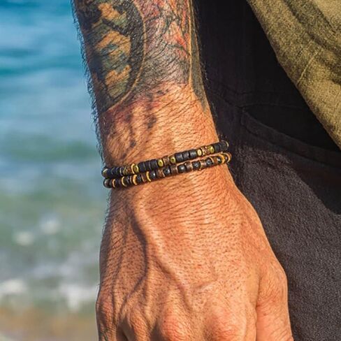 Gothic Bracelet Adjustable Punk Braided Leather Multilayer Grunge Set Bracelets Emo Metal Cuff Wrap Bangles Meaningful Gift in Saudi Arabia