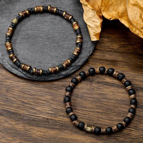 Gothic Bracelet Adjustable Punk Braided Leather Multilayer Grunge Set Bracelets Emo Metal Cuff Wrap Bangles Meaningful Gift in Saudi Arabia