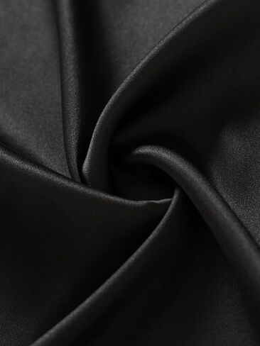Latuza Women's Petite Satin Lounge Pants Silky Wide Leg Pajama Pants in Saudi Arabia