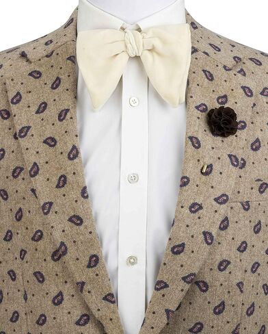 AN KINGPiiN Lapel Pin for Men Handmade Bunch Flower Brooch Suit Stud, Shirt Studs Men's Accessories for Men (Brown) in Saudi Arabia