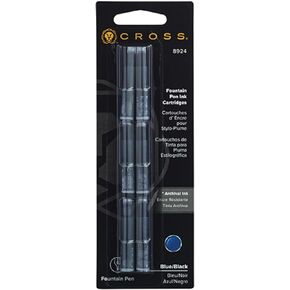 Cross Fountain Pen Ink Cartridge - Blue (six per card) in Saudi Arabia