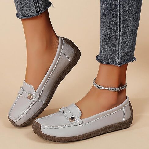 Loafers for Women Business Casual Dress Shoes Comfortable Lightweight Penny Loafers Slip On Work Office Flats Walking Shoes in Saudi Arabia