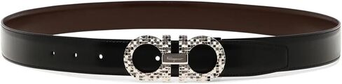 Salvatore Ferragamo Gancini Logo Engraved Reversible Buckle Belt in Saudi Arabia