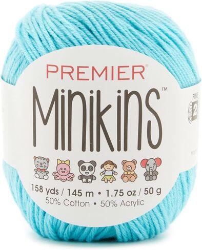 PREMIER YARNS Teal Premier Minikins Yarn in Saudi Arabia