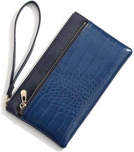 Genuine Leather Wristlet Clutch Purse for Women with RFID Blocking Small Crossbody Bag Shoulder Handbag Ideal Gift for Women in Saudi Arabia