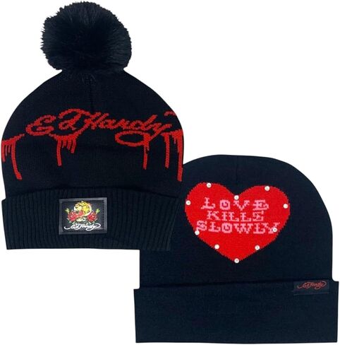 ED HARDY Women's Winter Hat 2 Pack in Saudi Arabia