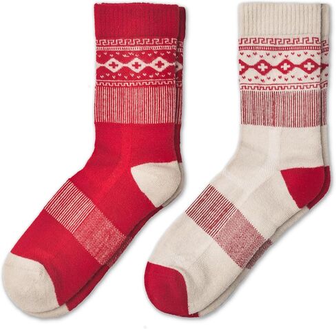 NORDIC Socks 2 Pairs, Lightweight Merino Wool Walking Socks, Outdoor Anti-Blister Performance Socks in Saudi Arabia
