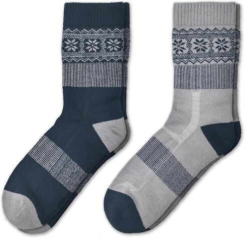 NORDIC Socks 2 Pairs, Lightweight Merino Wool Walking Socks, Outdoor Anti-Blister Performance Socks in Saudi Arabia