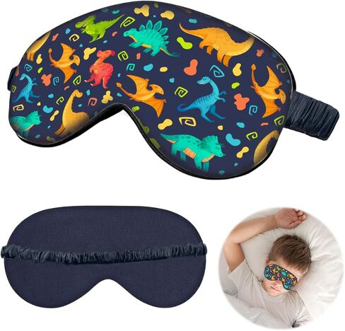 Winnie Sleep Eye Masks for Kids Women, Sleep Eye Mask Blindfold with Elastic Strap/Headband, Soft Eye Cover Eyeshade for Night Sleeping for Sleep Travel Nap in Saudi Arabia