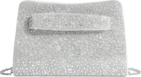 Floerns Women's Clutch Purse Sparkly Evening Handbag Wedding Cocktail Rhinestone Party Bag in Saudi Arabia