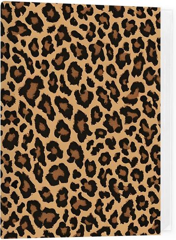Black Leopard Photo Album 4x6, Leopard Gifts for Women, Trendy Cheetah Photo Album Memory Book Keepsake with Hold 36 Pictures for Family Baby Graduation Wedding Anniversary Travel in Saudi Arabia