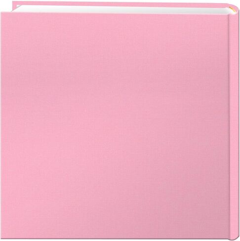 Pioneer Photo Albums Fabric Frame Cover Photo Album 200 Pockets Hold 4x6 Photos, Dreamy Pink in Saudi Arabia