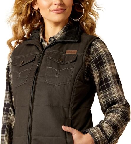 ARIAT Women Grizzly Quilted Vest in Saudi Arabia