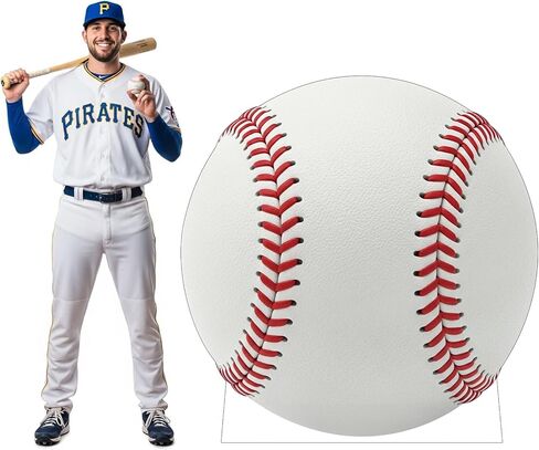 Tennis Cardboard Cutout, 3FT Life Size Cutouts Decor for Sports Themed Party Backdrop, Photo Booth Props, Birthday Table Centerpieces, Tennis Game Stand Up Display in Kuwait