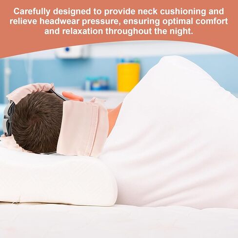 7 PCS Satin CPAP Mask Strap Covers, Comfortable CPAP Strap Covers, Silky CPAP Mask Cushions to Fit F&P Simplus Full Face Mask, Anti Wrinkle CPAP Hair Protector for Reducing Red Marks (Pink) in Saudi Arabia