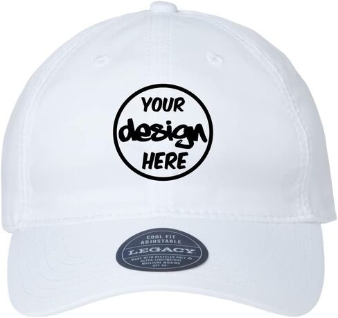 INK STITCH Cfa Legacy Custom Personalized Embroidery Add Your Logo Texts Cool Fit Baseball Caps in Saudi Arabia
