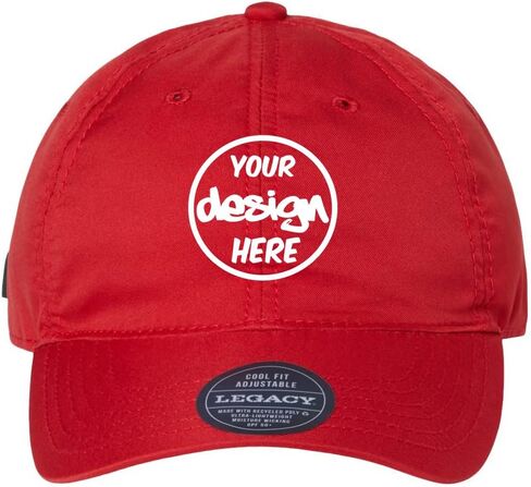 INK STITCH Cfa Legacy Custom Personalized Embroidery Add Your Logo Texts Cool Fit Baseball Caps in Saudi Arabia