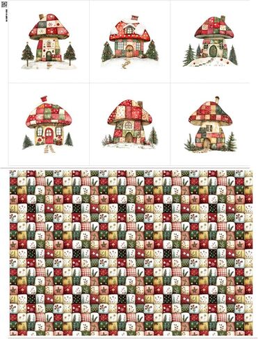 مربعات نسيج القطن 8 × 8 بوصات - 60pcs مربعات خياطة اللحف بالخياطة والحرف ، حزمة المرقعة القطن بنسبة 100 ٪ ، الجودة التركية (نمط بوهو ، #11) in Saudi Arabia