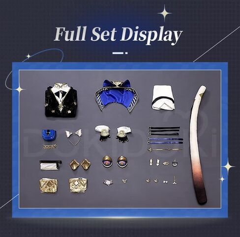 KIRA KIRA Cipher Cosplay Costume with Tail Doki-SR Game Honkai: Star Rail Cipher Cosplay Cute Cat Halloween Costume in Saudi Arabia