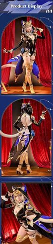 KIRA KIRA Cipher Cosplay Costume with Tail Doki-SR Game Honkai: Star Rail Cipher Cosplay Cute Cat Halloween Costume in Saudi Arabia
