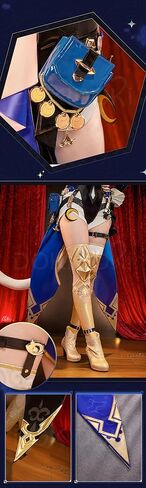KIRA KIRA Cipher Cosplay Costume with Tail Doki-SR Game Honkai: Star Rail Cipher Cosplay Cute Cat Halloween Costume in Saudi Arabia
