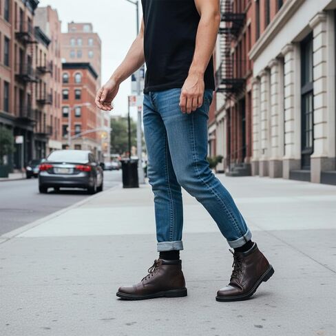 جوارب Sperry الرجالية المبطنة متوسطة الطاقم مكونة من 8 قطع - نصف طاقم ماص للرطوبة، وسادة قدم معززة، راحة طوال اليوم in Saudi Arabia
