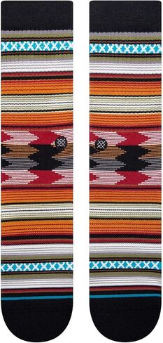 Stance Men's Baron Crew Socks (Large, Black) in Saudi Arabia