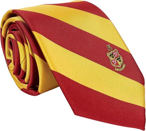 Desert Cactus Delta Chi Neck Tie Delta Chi Fraternity Greek Formal Occasion 100% Polyester Necktie with Logo, Officially Licensed (Style A) in Saudi Arabia