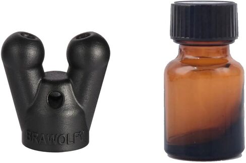 The Sensational Aroma Amber Bottles Screw Attachment on Your Bottle,Aroma Perfume Inhaler Cap(10ml/Small Bottle) in Saudi Arabia