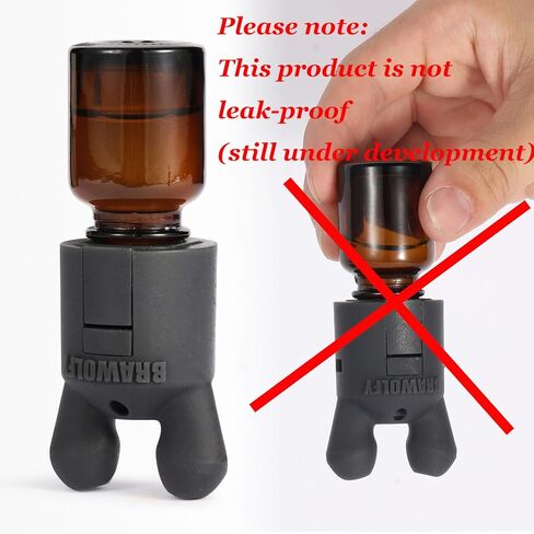 The Sensational Aroma Amber Bottles Screw Attachment on Your Bottle,Aroma Perfume Inhaler Cap(10ml/Small Bottle) in Saudi Arabia
