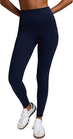 Women's High Waisted Thick Yoga Leggings with Pockets 25'' Buttery Soft Squat Proof Gym Athletic Workout Pants in Saudi Arabia